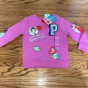 Disney princess happily ever after size 2t sweatshirt nwt
